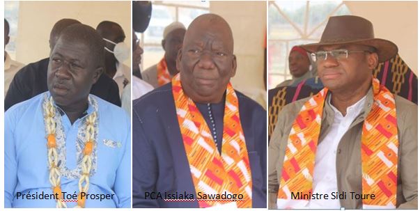 24/06/22  Les acteurs de la filire btail organisent une Journe d'hommage et de remerciement au prsident Alassane Ouattara:  le PCA Issiaka  Sawadogo prsident du comit d'organisation